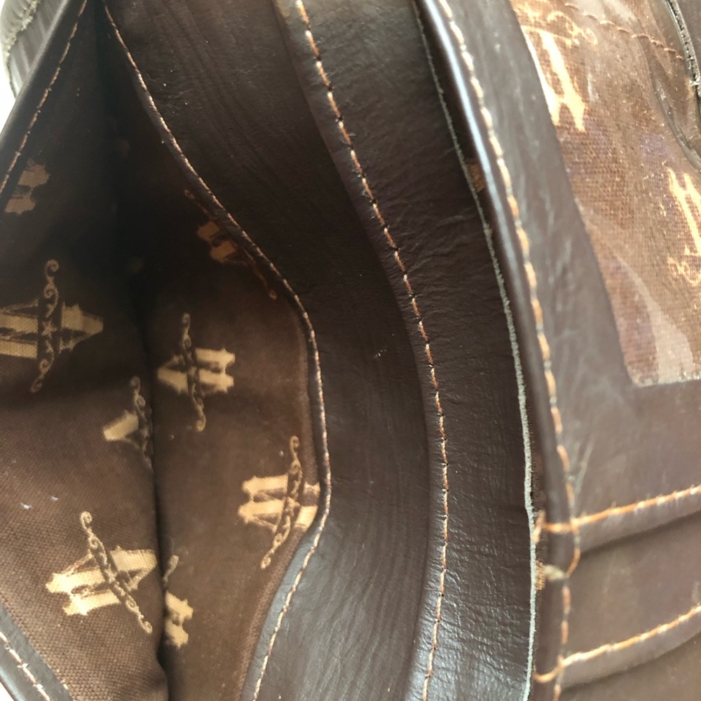 American West NWOT tri-fold leather wallet - Picture 11 of 12